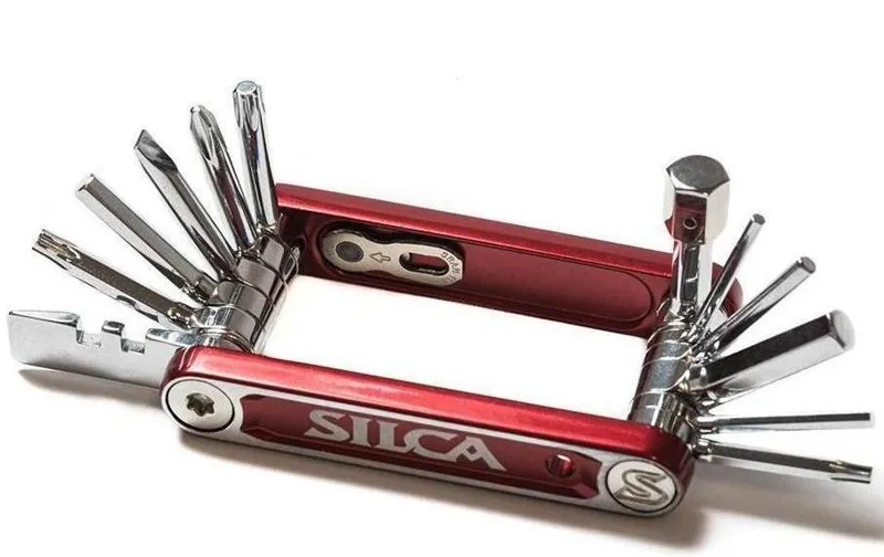 Balfes Bikes Silca Italian Multi- Tool in Red | Free postage over £30, £10 off first order, price match & 0% finance.